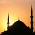 Sunset Behind Blue Mosque
